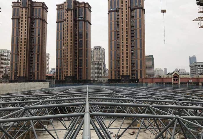 东阳螺栓球网架结构